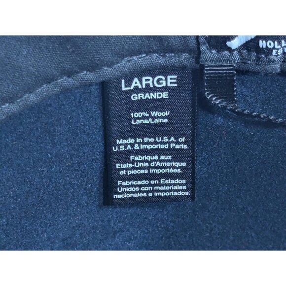 Bailey of Hollywood CURTIS Large 60 cm Navy Blue LiteFelt fedora made in USA, - Picture 7 of 10